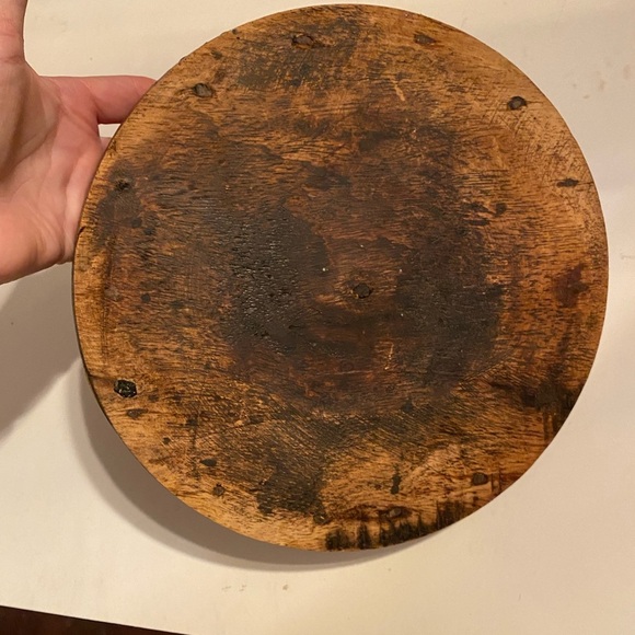 Vintage wooden ashtray - Picture 4 of 9